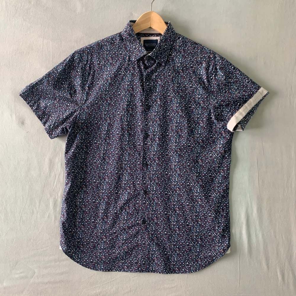 Denim & Flower Ricky Singh slim fit button down